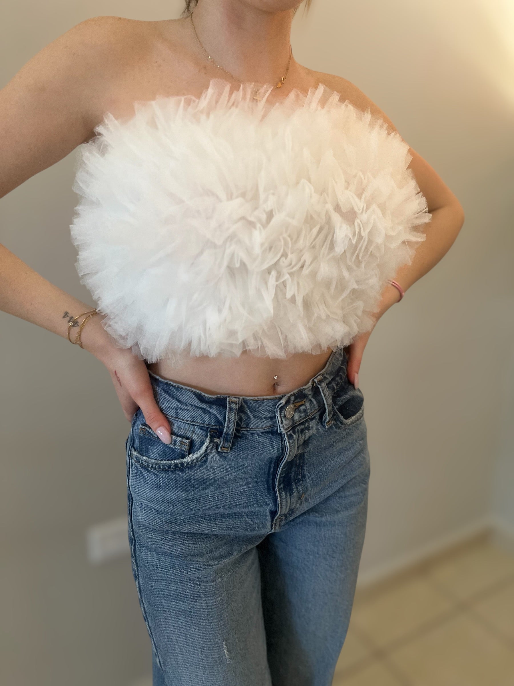 Tulle Tube Top